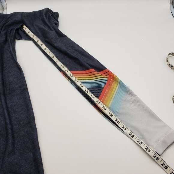 wear it to Heart WITH XXS High Waist Leggings Roller Girl striped ankle - Picture 7 of 9